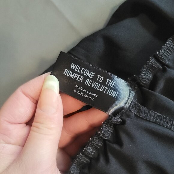 Smash + Tess x Barbie Jogger Pants Womens S Black Media Pockets Stretch Active - Picture 11 of 15